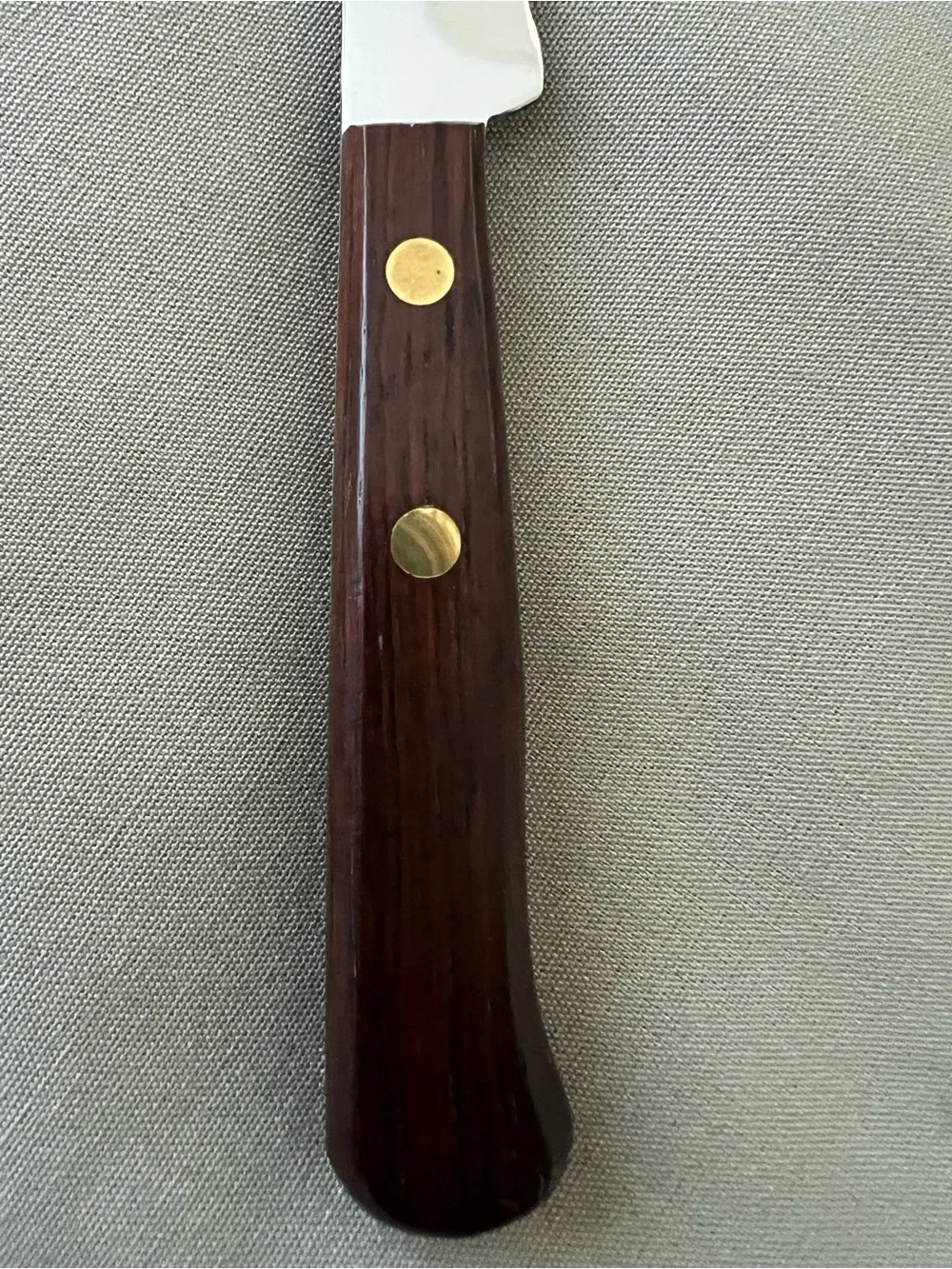 Vintage Chicago Cutlery 72B 6” Knife USA Walnut Handle NEW Old-Stock